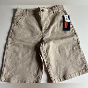 brand new khaki shorts with tags